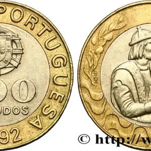 PORTUGAL 200 Escudos emblème / le médecin et Botaniste Garcia de Orta 1992 Lisbonne fwo_853728 Monde Offre Spéciale