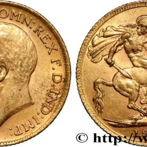 OR, PALLADIUM ET PLATINE INVESTISSEMENT 1 Souverain Georges V 1911 Londres fwo_854396 Monde Dernier Modèle