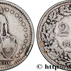 Paiement Sécurisé SUISSE 2 Francs Helvetia 1894 Berne fwo_854763 Monde