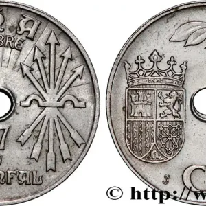 Bon Marché ESPAGNE 25 Centimos monnayage nationaliste 1937 Vienne fwo_862161 Monde