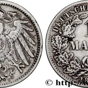 Prix Promo ALLEMAGNE 1 Mark Empire aigle impérial 1896 Munich fwo_862441 Monde