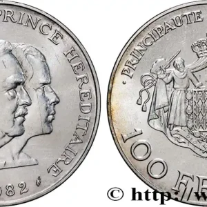 MONACO 100 Francs Rainier III et Albert 1982 Paris fwo_862633 Monde Pas Cher