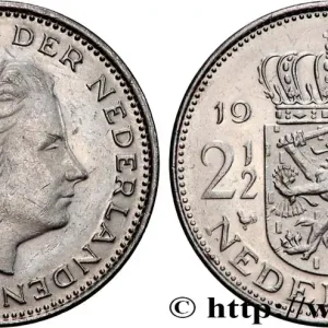 PAYS-BAS 2 1/2 Gulden Juliana 1971 fwo_863213 Monde Promotion