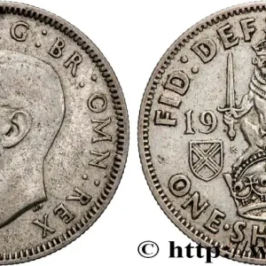 Acheter Direct ROYAUME-UNI 1 Shilling Georges VI “Scotland reverse” 1941 fwo_863217 Monde