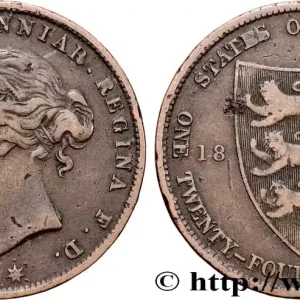 JERSEY 1/24 Shilling Victoria 1894 fwo_863262 Monde Livraison Mondiale