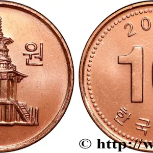 CORÉE DU SUD 10 Won pagode Dabotap de Gyeongju 2008 Daejeon fwo_848512 Monde Achat Immédiat