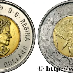 CANADA 2 Dollars 75e anniversaire de la déclaration de la Seconde Guerre mondiale 2014 fwo_850719 Monde Must-Have