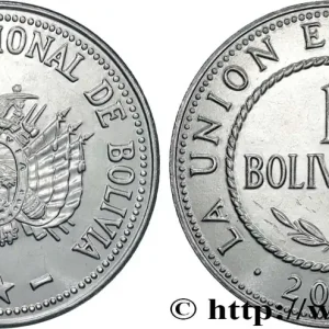 Quantité Limitée BOLIVIE 1 Boliviano emblème 2012 fwo_855217 Monde