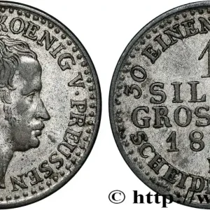 Dernier Modèle ALLEMAGNE - PRUSSE 1 Silber Groschen Frédéric Guillaume III 1837 Düsseldorf fwo_862407 Monde