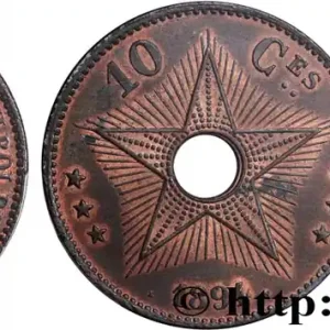 CONGO - ÉTAT INDÉPENDANT DU CONGO 10 Centimes 1894 fwo_862550 Monde Jusqu’à Épuisement Des Stocks