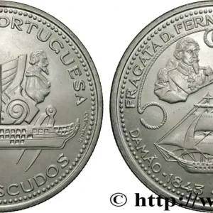 PORTUGAL 1000 Escudos frégate Fernando II e Gloria 1996 fwo_860663 Monde Achetez Aujourd’hui