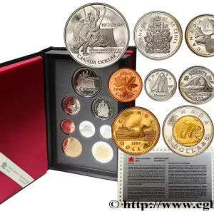 Premium CANADA Série Proof 8 monnaies 1997 fwo_358624 Monde