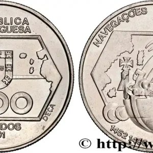 PORTUGAL 200 Escudos Navigation vers l’ouest 1991 Lisbonne fwo_705310 Monde Soldes
