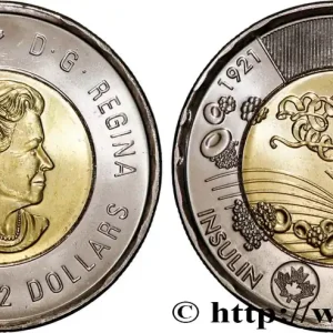 CANADA 2 Dollars Centenaire de la découverte de l’insuline 2021 fwo_825122 Monde Satisfait Ou Remboursé