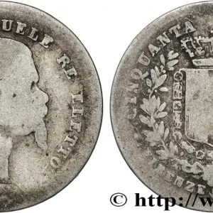 Commande En Gros ITALIE 50 Centesimi Victor Emmanuel II Roi élu 1860 Florence fwo_832773 Monde