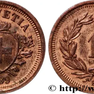 Offre Limitée SUISSE 1 Centime (Rappen) Croix Suisse 1939 Berne fwo_836494 Monde
