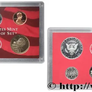 Prix Réduit ÉTATS-UNIS D'AMÉRIQUE Série Proof Set 5 Monnaies 2002 San Francisco - S fwo_838125 Monde