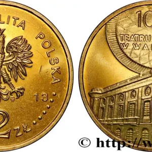POLOGNE 2 Zlote Centenaire du Théatre Polonais de Varsovie 2013 Varsovie fwo_844007 Monde Offre Exclusive