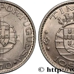 TIMOR 10 Escudos Colonie Portugaise 1970 fwo_845018 Monde Original