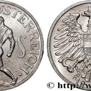 AUTRICHE 1 Schilling aigle / semeur 1957 fwo_852410 Monde Remise