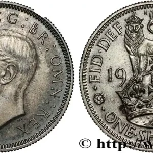 Réduction ROYAUME-UNI 1 Shilling Georges VI “England reverse” 1937 fwo_852729 Monde