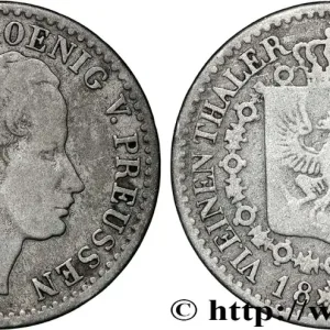 Meilleure Vente ALLEMAGNE - PRUSSE 1/6 Thaler Frédéric-Guillaume III 1823 Berlin fwo_854718 Monde
