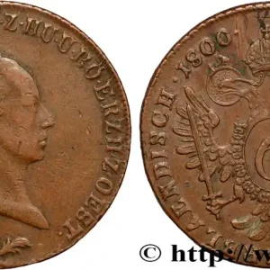 En Vogue AUTRICHE 6 Kreuzer François II 1800 Kremnitz fwo_858725 Monde