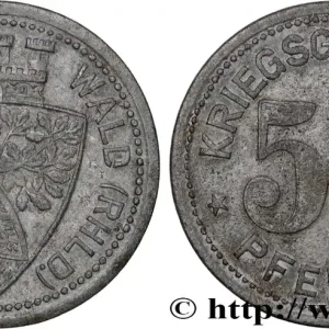 ALLEMAGNE - Notgeld 50 Pfennig Wald (Rhénanie) 1917 fwo_863470 Monde Bon Marché