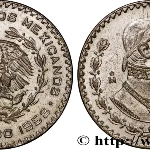 MEXIQUE 1 Peso Jose Morelos y Pavon 1958 Mexico fwo_863850 Monde Promotion