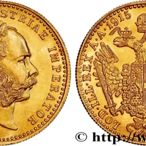 OR, PALLADIUM ET PLATINE INVESTISSEMENT 1 Ducat refrappe moderne François-Joseph Ier 1915 fwo_864282 Monde Must-Have