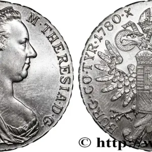 Expédition Rapide AUTRICHE 1 Thaler (REFRAPPE) Marie-Thérèse 1780 Vienne fwo_822829 Monde
