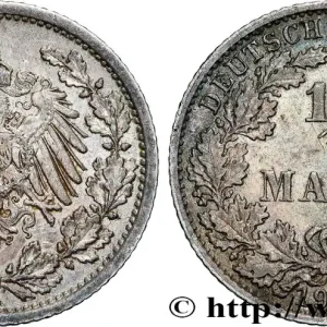 ALLEMAGNE 1/2 Mark Empire aigle impérial 1915 Berlin fwo_838753 Monde Acheter En Ligne