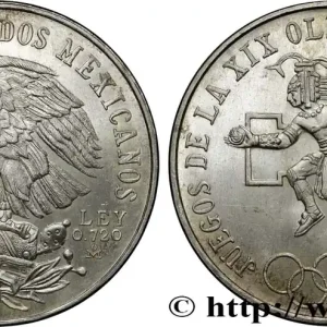 MEXIQUE 25 Pesos Jeux Olympiques de Mexico 1968 Mexico fwo_852016 Monde Exclusif