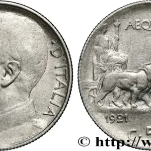 Nouvel Arrivage ITALIE 50 Centesimi Victor Emmanuel III 1921 Rome fwo_853376 Monde