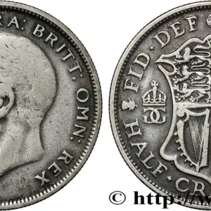 ROYAUME-UNI 1/2 Crown Georges V 1931 fwo_853783 Monde Top Vente