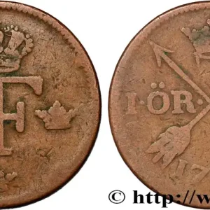 Édition Limitée SUÈDE 1 Ore Adolphe Frédéric 1751 fwo_854708 Monde