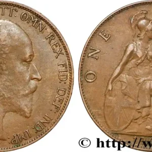 ROYAUME-UNI 1 Penny Edouard VII 1905 fwo_858293 Monde Offre Limitée