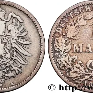 ALLEMAGNE 1 Mark Empire 1876 Berlin fwo_859131 Monde Seulement Aujourd’hui