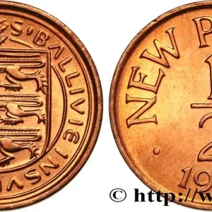 GUERNESEY 1/2 New Penny 1971 fwo_859456 Monde Jusqu’à Épuisement Des Stocks