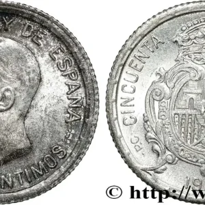 ESPAGNE 50 Centimos Alphonse XIII 1926 Madrid fwo_862116 Monde Promotion