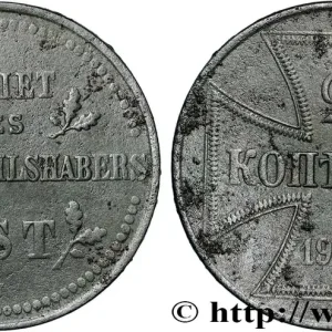 Solde ALLEMAGNE 2 Kopecks Monnaie d’occupation du commandement supérieur du front Est 1916 Hambourg - J fwo_862435 Monde