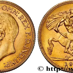 OR, PALLADIUM ET PLATINE INVESTISSEMENT 1 Souverain Georges V 1931 Afrique du Sud fwo_865268 Monde Prix Promo