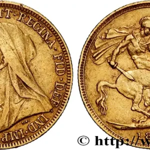 Vente Directe OR, PALLADIUM ET PLATINE INVESTISSEMENT 1 Souverain Victoria buste du jubilé 1895 Londres fwo_865288 Monde