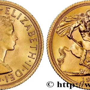 OR, PALLADIUM ET PLATINE INVESTISSEMENT 1 Souverain Élisabeth II 1966 Londres fwo_865290 Monde Commander Maintenant