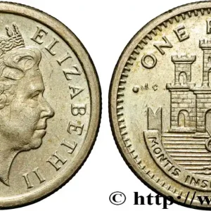 Prix Promo GIBRALTAR 1 Pound (Livre) 2002 Pobjoy Mint fwo_865865 Monde