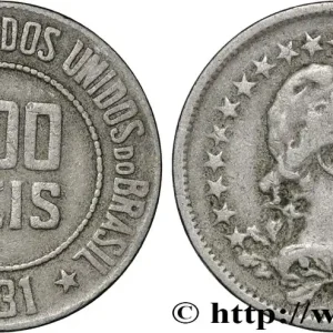 BRÉSIL 200 Reis “Liberté” 1931 fwo_865869 Monde Expédition Rapide