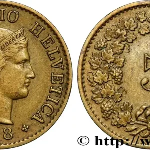 SUISSE 5 Centimes (Rappen) Tête de Libertas 1918 Berne fwo_865875 Monde Acheter En Ligne