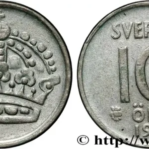 Super Prix SUÈDE 10 Ore 1954 Stockholm fwo_865931 Monde