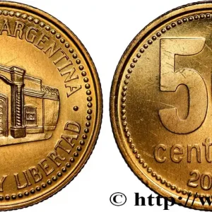 Quantité Limitée ARGENTINE 50 Centavos Palais provincial de Tucuman 2009 fwo_868126 Monde