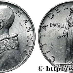 Prix Bas VATICAN ET ÉTATS PONTIFICAUX 10 Lire Pie XII an XIV / la ‘prudence’ 1952 fwo_865391 Monde